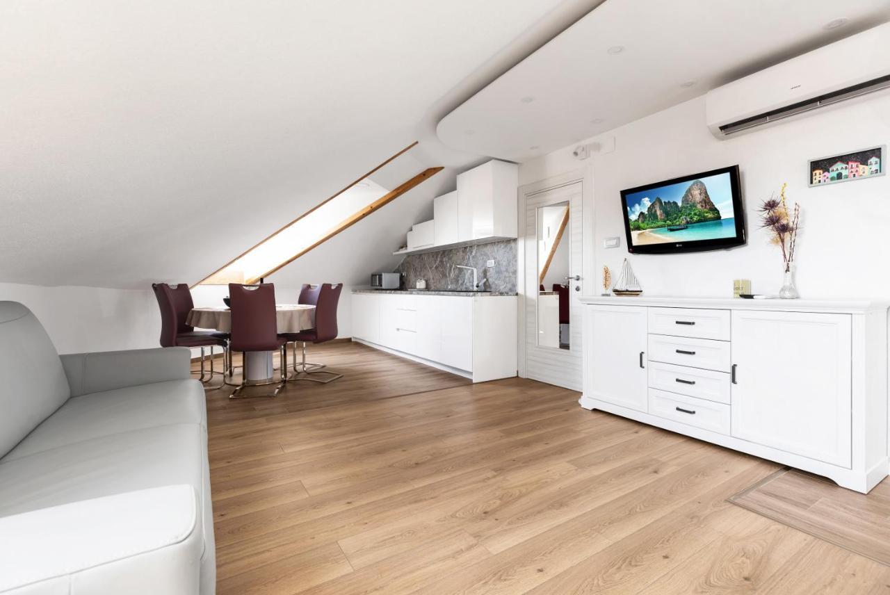 Luxury Dante Apartment With Terrace Spalato Esterno foto