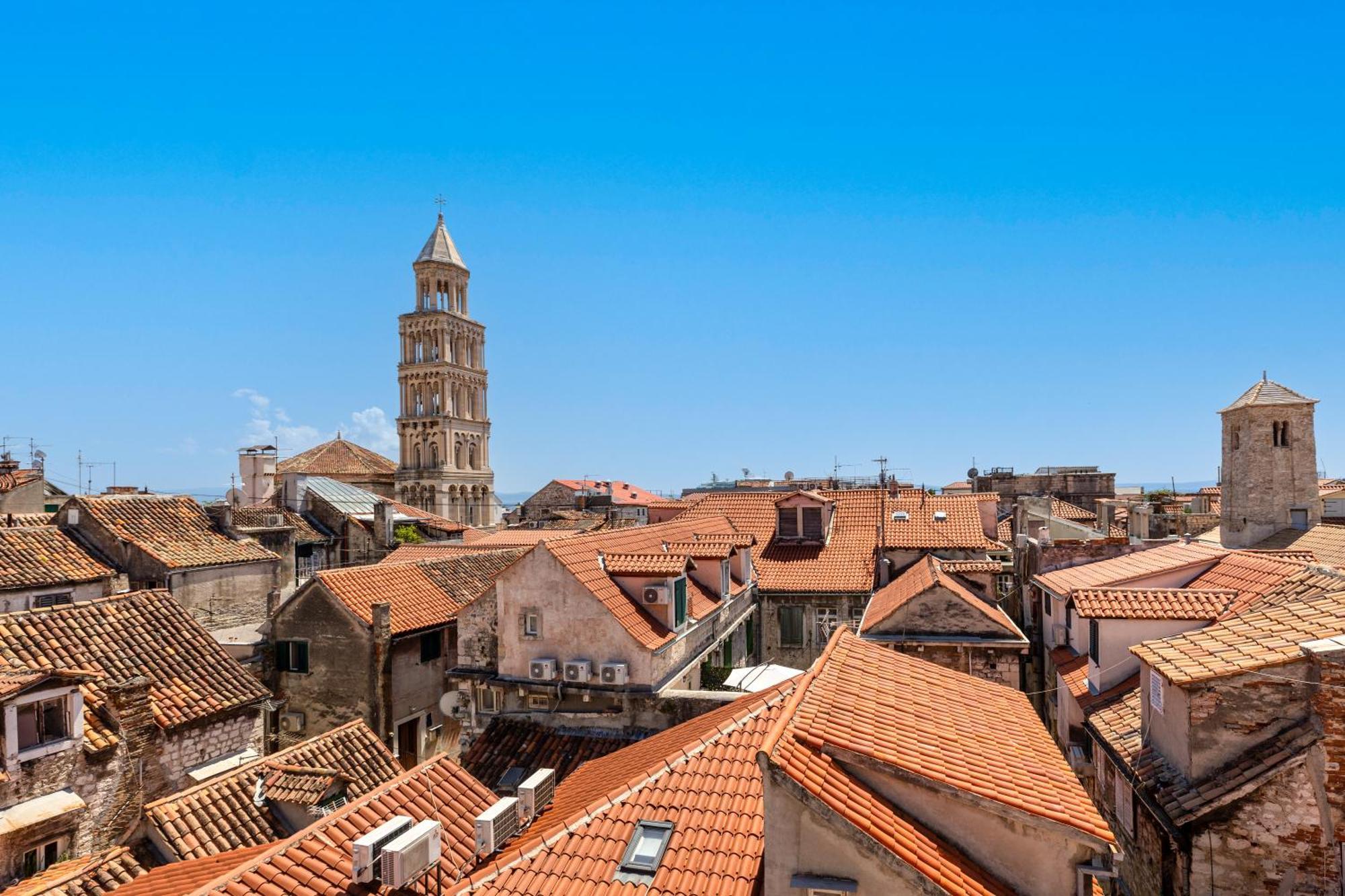 Luxury Dante Apartment With Terrace Spalato Esterno foto