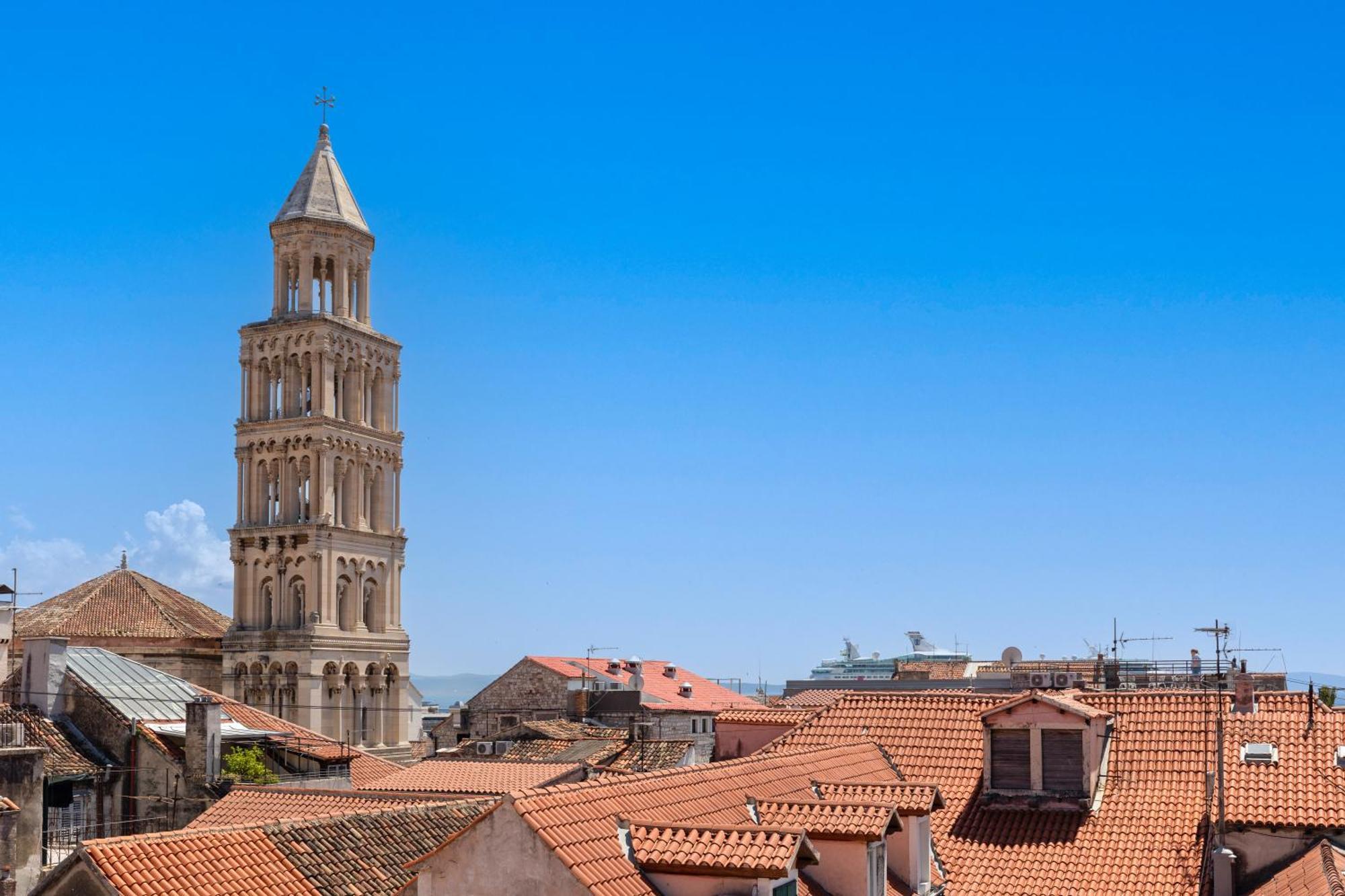 Luxury Dante Apartment With Terrace Spalato Esterno foto